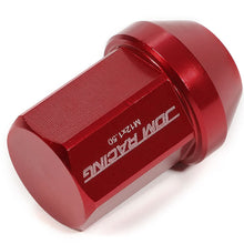 Load image into Gallery viewer, M12 x 1.5 Acorn Style Aluminum Lug Nuts - 35mm Red 20pc Set