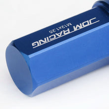 Load image into Gallery viewer, M12 x 1.25 Acorn Style Extended Lug Nuts - Blue Aluminum