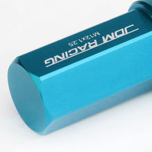 Load image into Gallery viewer, Universal Acorn Style Extended Aluminum Lug Nuts M12x1.25 20pc Light Blue