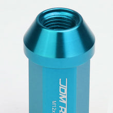Load image into Gallery viewer, Universal Acorn Style Extended Aluminum Lug Nuts M12x1.25 20pc Light Blue