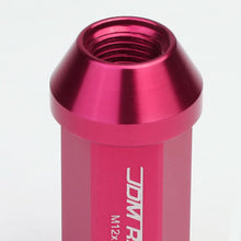 Load image into Gallery viewer, M12 x 1.25 Acorn Style Extended Lug Nuts - Aluminum Pink 20pc
