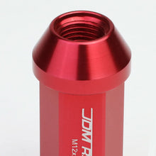 Load image into Gallery viewer, M12 x 1.25 Extended Acorn Lug Nuts 20pc Set - Aluminum Red