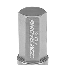 Load image into Gallery viewer, M12 x 1.5 Acorn Style Extended Lug Nuts - Aluminum Gun Metal 20pc