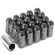 Load image into Gallery viewer, M12 X 1.25 Extended Grooved Shank Lug Nuts 20pc Set - Aluminum