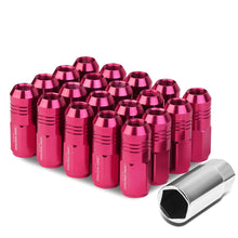 Load image into Gallery viewer, M12 x 1.25 Extended Grooved Shank Lug Nuts 20pc Set - Aluminum