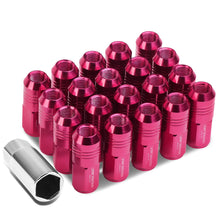 Load image into Gallery viewer, M12 x 1.25 Extended Grooved Shank Lug Nuts 20pc Set - Aluminum