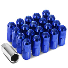 Load image into Gallery viewer, M12 x 1.5 Extended Grooved Shank Lug Nuts 20pc Set - Aluminum