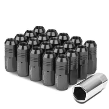 Load image into Gallery viewer, M12 X 1.5 Grooved Shank Lug Nuts - Extended Closed End Aluminum