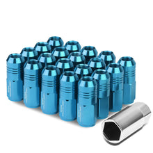 Load image into Gallery viewer, M12 x 1.5 Extended Closed End Lug Nuts 50mm Tall Aluminum 20pc Set