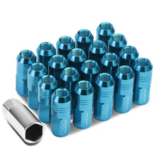 Load image into Gallery viewer, M12 x 1.5 Extended Closed End Lug Nuts 50mm Tall Aluminum 20pc Set