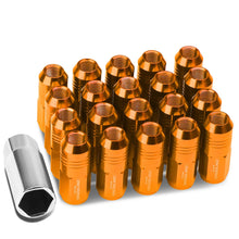 Load image into Gallery viewer, M12 x 1.5 Extended Grooved Shank Lug Nuts 20pc Set - Aluminum