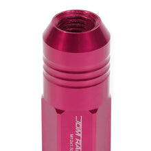 Load image into Gallery viewer, M12 x 1.5 Extended Closed End Lug Nuts 50mm Pink Aluminum 20pc Set