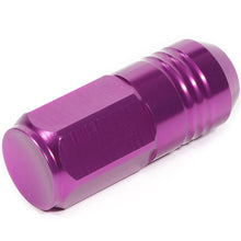 Load image into Gallery viewer, M12 x 1.5 Purple Aluminum Lug Nuts 50mm Extended Closed End 20pc