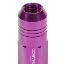 Load image into Gallery viewer, M12 x 1.5 Purple Aluminum Lug Nuts 50mm Extended Closed End 20pc
