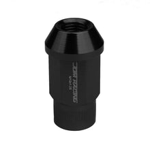 Load image into Gallery viewer, M12x1.25 Aluminum Lug Nuts - Extended Acorn Knurled 20pc Black