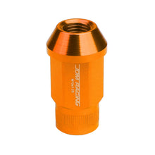 Load image into Gallery viewer, M12x1.25 Aluminum Lug Nuts - Acorn Knurled Extended Orange 20pc