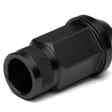 Load image into Gallery viewer, M12x1.5 Aluminum Lug Nuts - Extended Acorn Style - Black - 20pc Set
