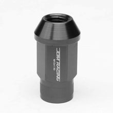 Load image into Gallery viewer, M12x1.5 Aluminum Lug Nuts - Acorn Knurled Extended 44mm 20pc Gun Metal