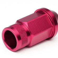 Load image into Gallery viewer, M12x1.5 Aluminum Lug Nuts - 44mm Extended Acorn Style - Pink 20pc
