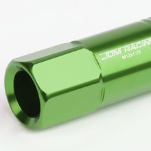 Load image into Gallery viewer, M12 X 1.25 Extended Aluminum Lug Nuts - Green 20pc Set