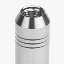 Load image into Gallery viewer, M12 x 1.25 Extended Rib Shank Lug Nuts 60mm Tall - Aluminum