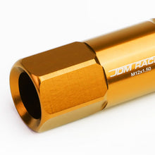 Load image into Gallery viewer, Extended Lug Nuts M12x1.5 Rib Shank Open End 20PC Set Aluminum