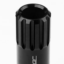 Load image into Gallery viewer, M12 x 1.25 Extended Aluminum Lug Nuts w/ Locks 20pc Set Black