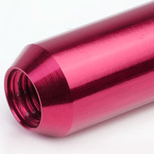 Load image into Gallery viewer, M12 x 1.25 Extended Pink Aluminum Lug Nuts Set - 16 Pcs + 4 Locks