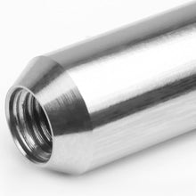 Load image into Gallery viewer, M12 x 1.25 Extended Aluminum Lug Nuts Set with Locks - Silver