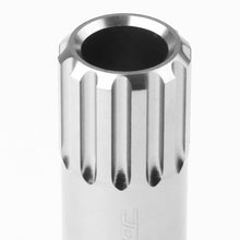 Load image into Gallery viewer, M12 x 1.25 Extended Aluminum Lug Nuts Set with Locks - Silver