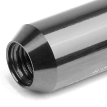 Load image into Gallery viewer, M12 x 1.5 Extended Open End Lug Nuts 20pc Set Gun Metal Aluminum