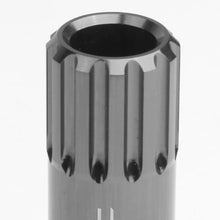 Load image into Gallery viewer, M12 x 1.5 Extended Open End Lug Nuts 20pc Set Gun Metal Aluminum