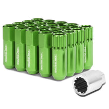 Load image into Gallery viewer, M12 x 1.5 Extended Lug Nuts Set with Locks - Aluminum