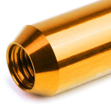 Load image into Gallery viewer, M12 x 1.5 60mm Extended Aluminum Lug Nuts 16pc + 4 Locks Orange