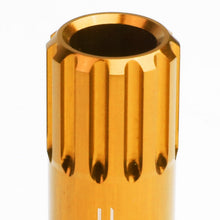 Load image into Gallery viewer, M12 x 1.5 60mm Extended Aluminum Lug Nuts 16pc + 4 Locks Orange