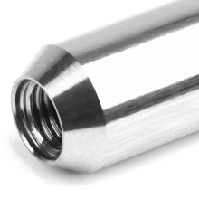 Load image into Gallery viewer, M12 x 1.5 60mm Extended Aluminum Lug Nuts 16pc + 4 Locks Silver