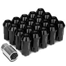 Load image into Gallery viewer, M12 x 1.25 L40 Style Extended Lug Nuts with Locks 20pc - Aluminum