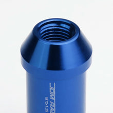 Load image into Gallery viewer, Aluminum Lug Nuts M12x1.25 L40 Style Extended Open End 20 Pack Blue
