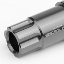 Load image into Gallery viewer, L40 Style Extended Aluminum Lug Nuts M12x1.25 20pc Set Gun Metal