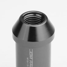 Load image into Gallery viewer, L40 Style Extended Aluminum Lug Nuts M12x1.25 20pc Set Gun Metal