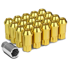 Load image into Gallery viewer, M12 x 1.5 Extended L40 Style Lug Nuts 20pc Set with Locks - Aluminum