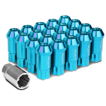 Load image into Gallery viewer, M12 x 1.5 Extended L40 Style Lug Nuts 20pc Set w/ Locks - Aluminum