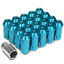 Load image into Gallery viewer, M12 x 1.5 Extended L40 Style Lug Nuts 20pc Set w/ Locks - Aluminum