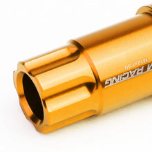 Load image into Gallery viewer, L40 Style Extended Lug Nuts - M12 x 1.5 - 50mm - Orange Aluminum