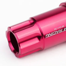 Load image into Gallery viewer, L40 Style Extended Open End Aluminum Lug Nuts M12x1.5 20pc Pink