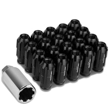 Load image into Gallery viewer, M12 x 1.25 Spline Extended Lug Nuts with Locks 20pc Set - Aluminum