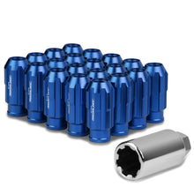 Load image into Gallery viewer, Extended Spline Lug Nuts M12 x 1.25 20pc Set with Locks Aluminum