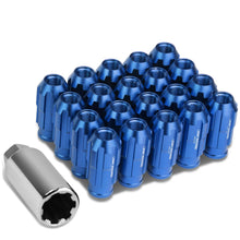 Load image into Gallery viewer, Extended Spline Lug Nuts M12 x 1.25 20pc Set with Locks Aluminum