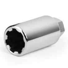 Load image into Gallery viewer, M12 x 1.25 Spline Lug Nuts Extended Open End Green Aluminum 20pc