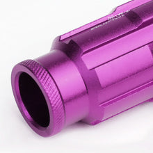Load image into Gallery viewer, M12 x 1.25 Purple Spline Lug Nuts 50mm Extended Open End 20pc w/ Locks